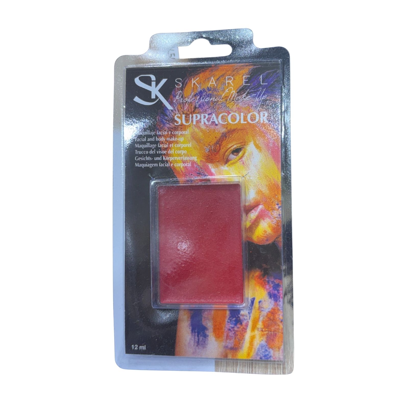 Maquillatge de Cara i Corporal Vermell