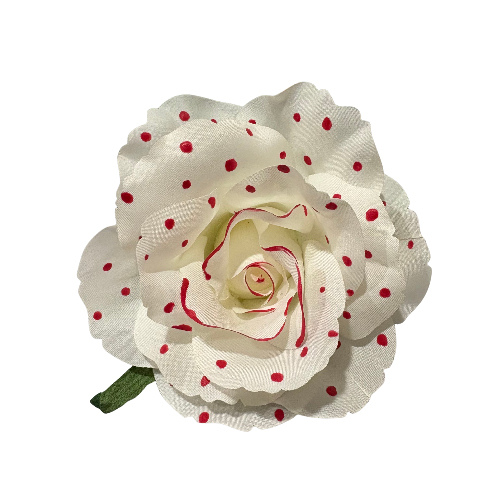 Flor Blanca amb Vermell