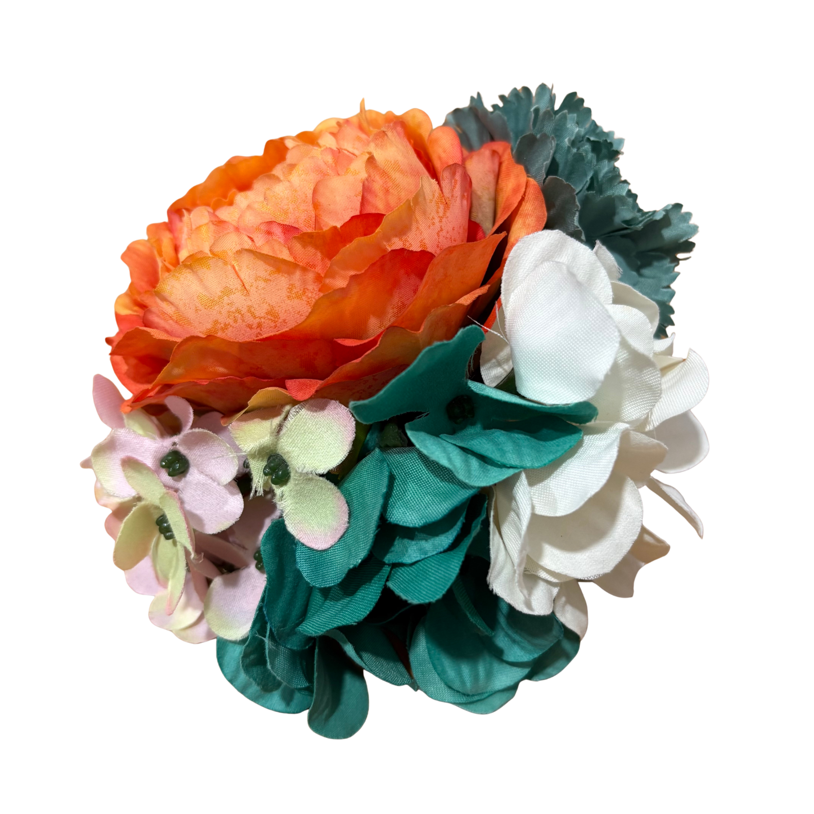 Flor Turquesa i Taronja